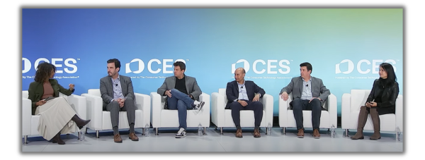 AI at the Edge CES 2025 panel