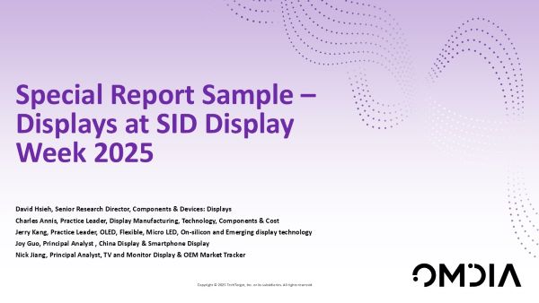 Display Week Special Report Sample Image