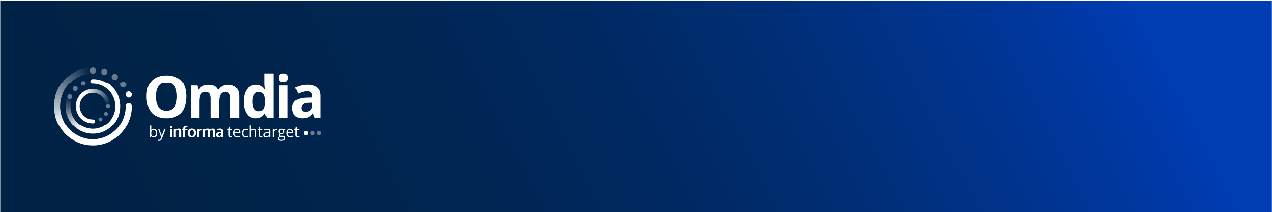 Omdia TechTarget Footer Banner