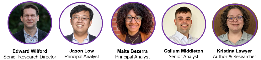 Omdia webinar analyst speakers and T&F guest speaker
