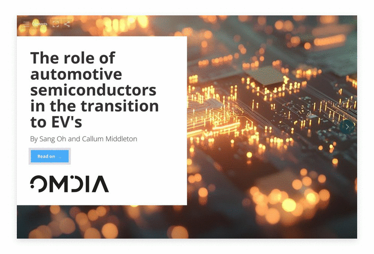 The role of automotive semiconductors in the transition to EVs